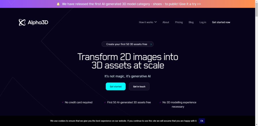 Alpha3D-Transform-2D-images-into-3D-assets-with-generative-AI