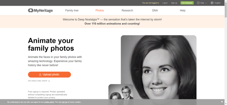 Deep Nostalgia-family-photos-MyHeritage