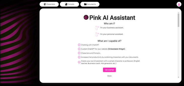 Pink AI-Assistant