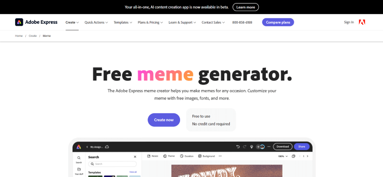 Meme Generator by Adobe-image