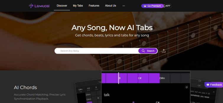 Lamucal-AI-Enhanced-Tabs-Chords-for-Any-Song