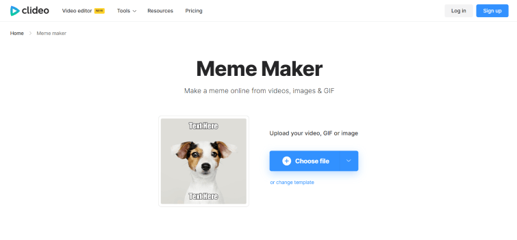 Meme Maker by Clideo-image
