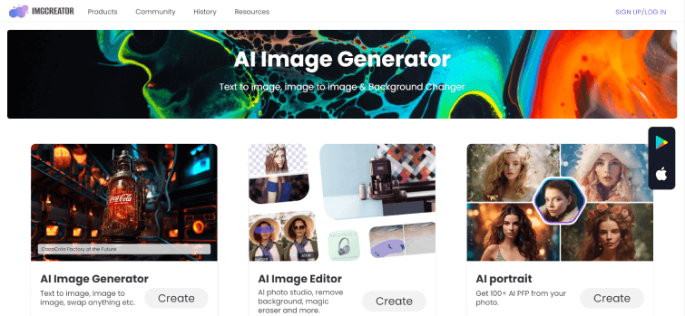 AI-Image-Generator-IMGCreator
