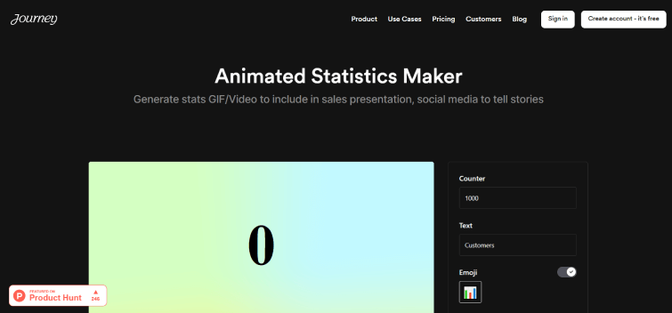 Animated Statistics Maker-image