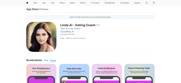 Linda AI -Dating-Coach-on-the-App-Store