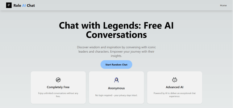 Role AI Chat-A-Free-AI-Chat-Experience