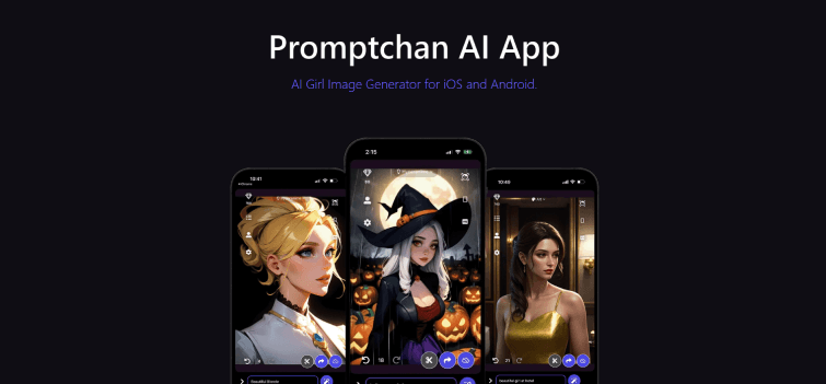 Promptchan AI-Create-AI-Girls-on-Mobile