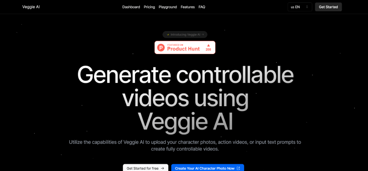 Veggie AI-Generate-controllable-videos
