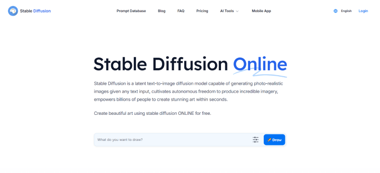 Stable Diffusion Online