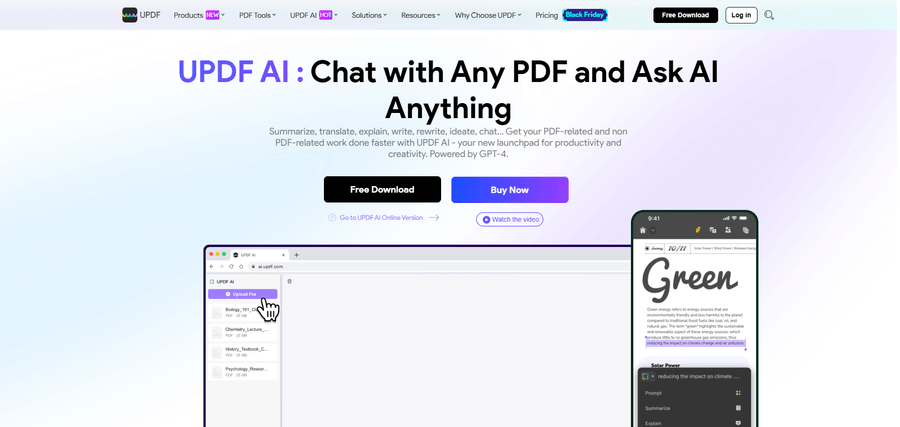 UPDF AI - Chat with Any PDF