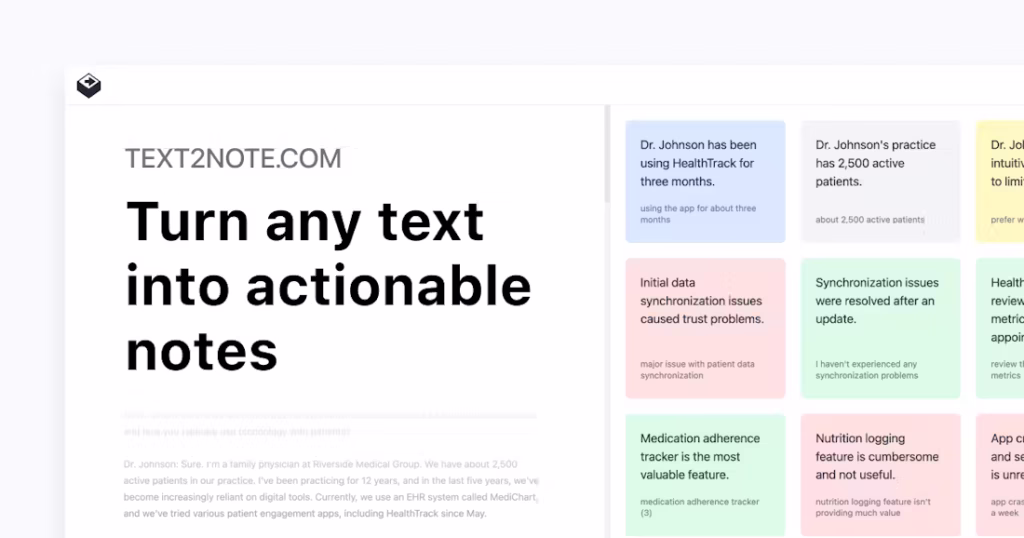 Text2Note 2 Text2Note
