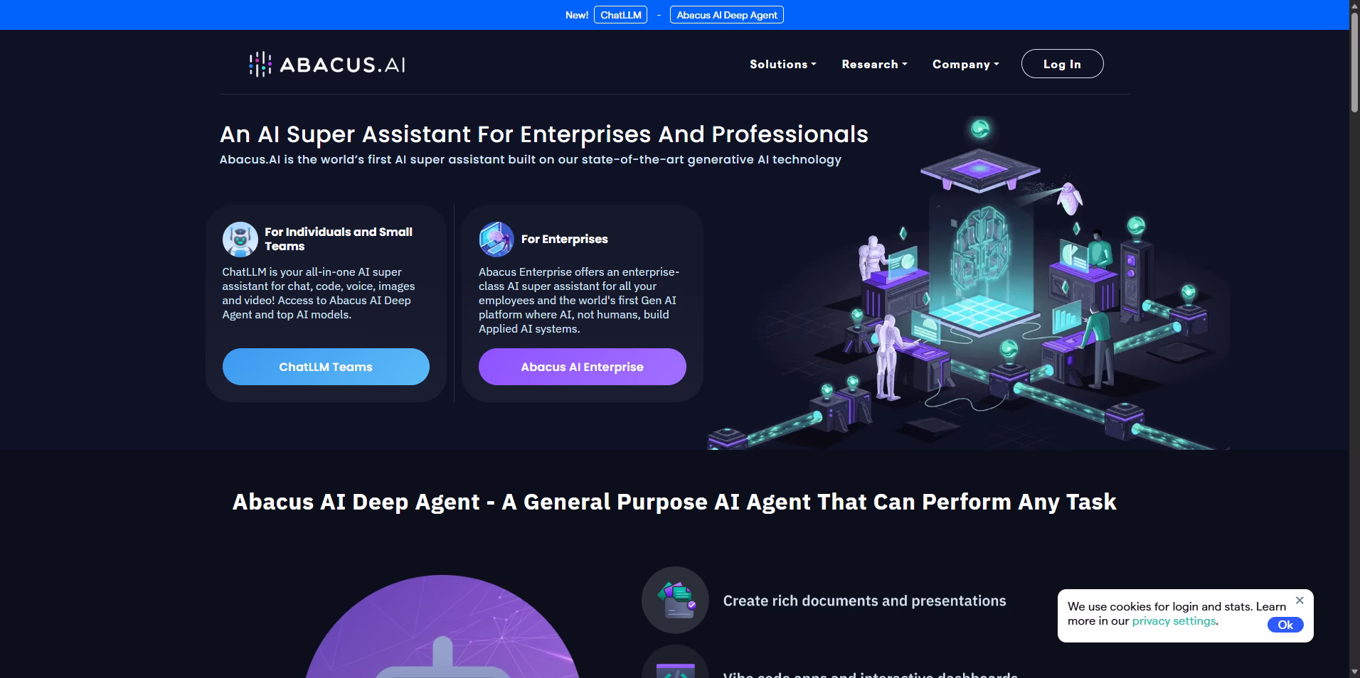 Abacus AI -The-World-s-First-Super-Assistant-For-Professionals-And-Enterprises