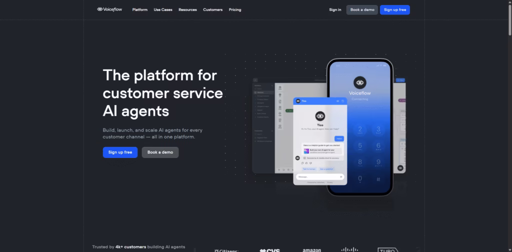 Build-Chat-and-Voice-AI-Agents-Without-Code- Voiceflow
