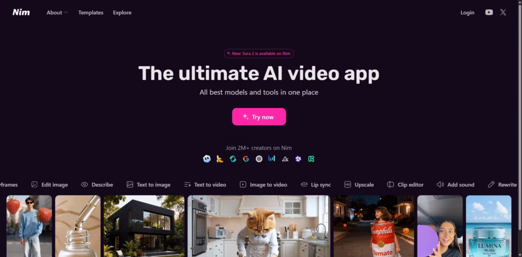Nim The-ultimate-app-for-AI-video-production