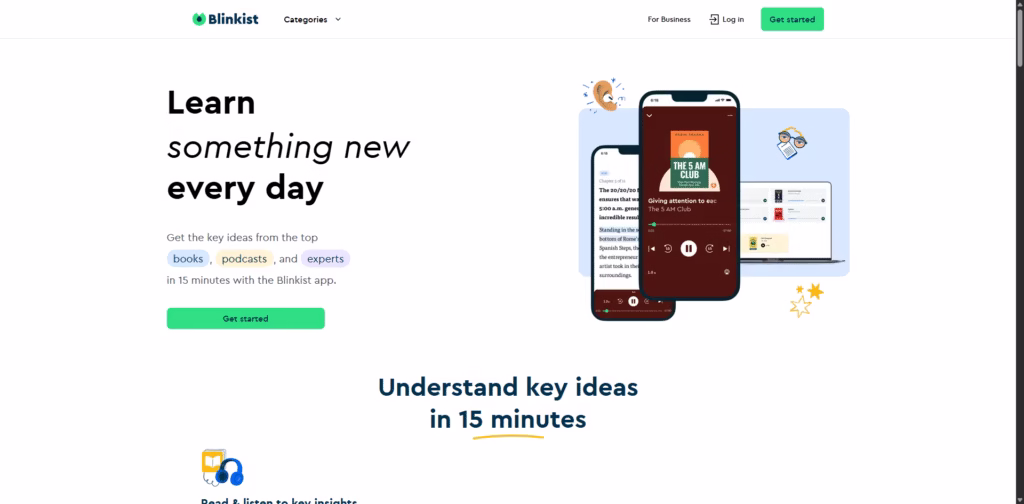 Blinkist -Best-Book-Summaries-Audio-Book-Guides