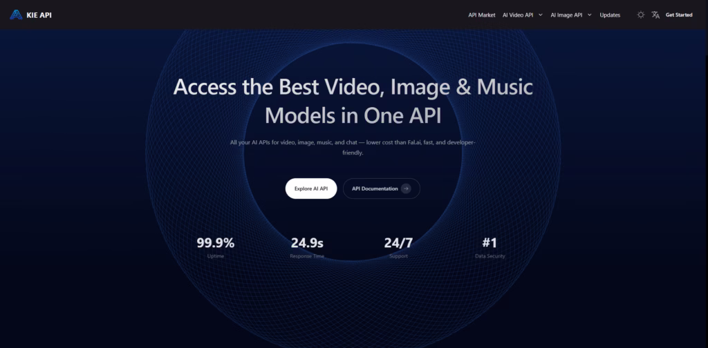 One-API-for-All-the-Best-AI-Models-–-Try-Affordable-AI-API-on- Kie ai
