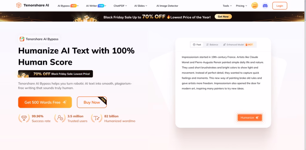 Tenorshare AI -Free- AI Humanizer -AI-PDF-Summarizer-AI-Writer-and-AI-Slides