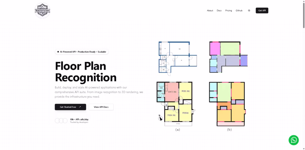 RasterScan - Efficient-Floor-Plan-Recognition-Cloud-On‑Prem
