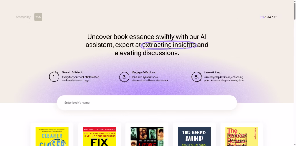 BookNote.AI -AI-assistant-to-uncover-book-essence-in-5m