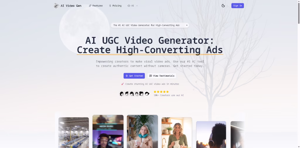 AI Video Gen -Generator-–Create-Content-Make-Ads