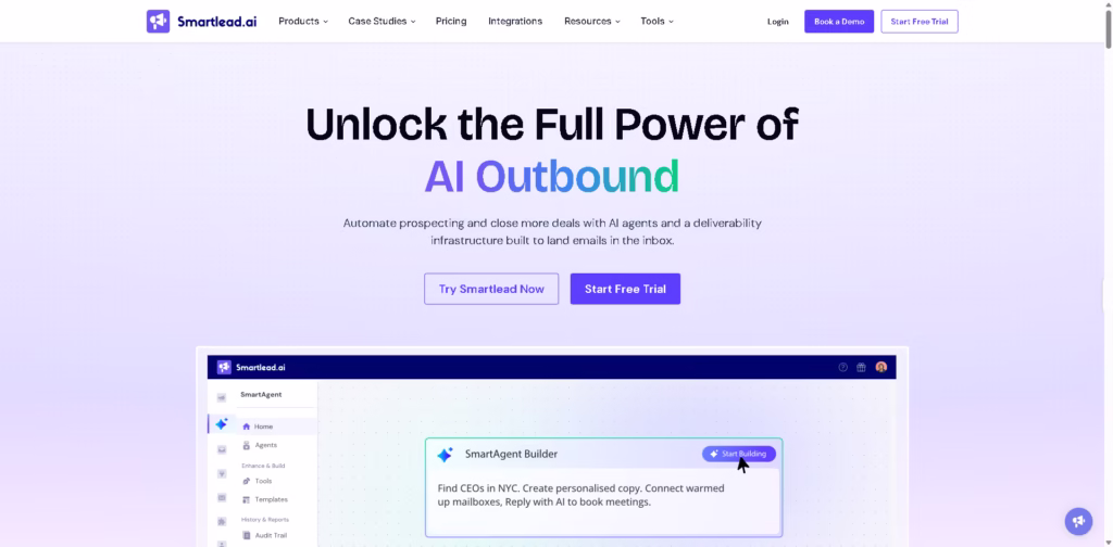 Smartlead - AI lead generation software
