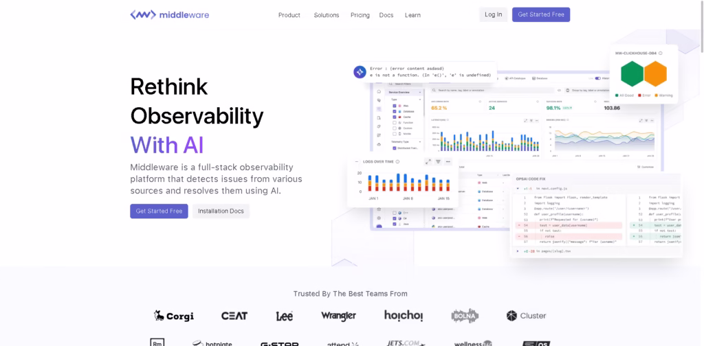Full-Stack-Cloud-Observability- Middleware