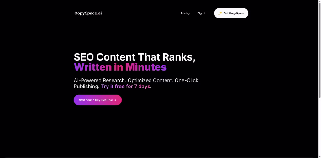 SEO-Blogging-Made-Simple- CopySpace.ai