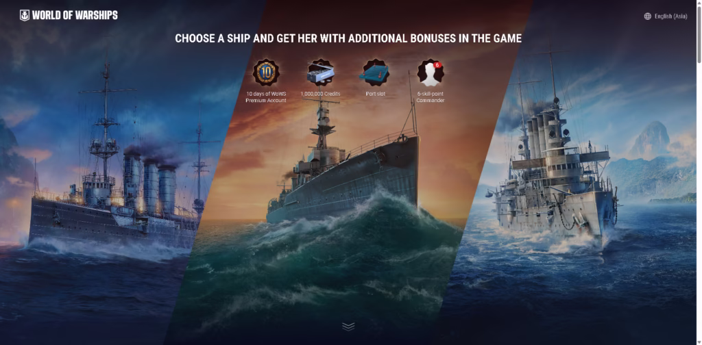World of Warships - massive-naval-clashes-Take-command-of-legendary-vessels-from-the-early-20th-century-and-fight-for-domination-on-the-high-seas