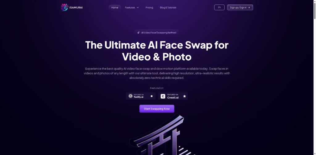 AI-Face-Swap-Online-Free-–-Swap-Faces-in-Videos-Photos- iSamurai AI