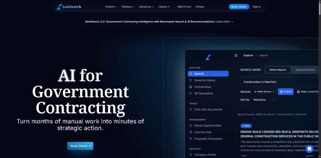 SamSearch -AI-for-Government-Contracting-Contract-Search-Proposal-Generator