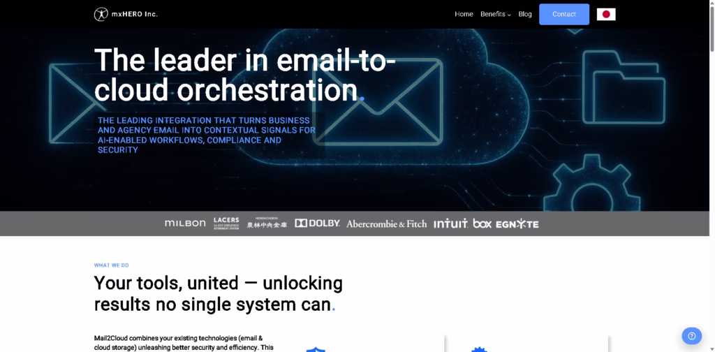 mxHERO Inc. - Leading-Email-to-Cloud-Solution-mxHERO
