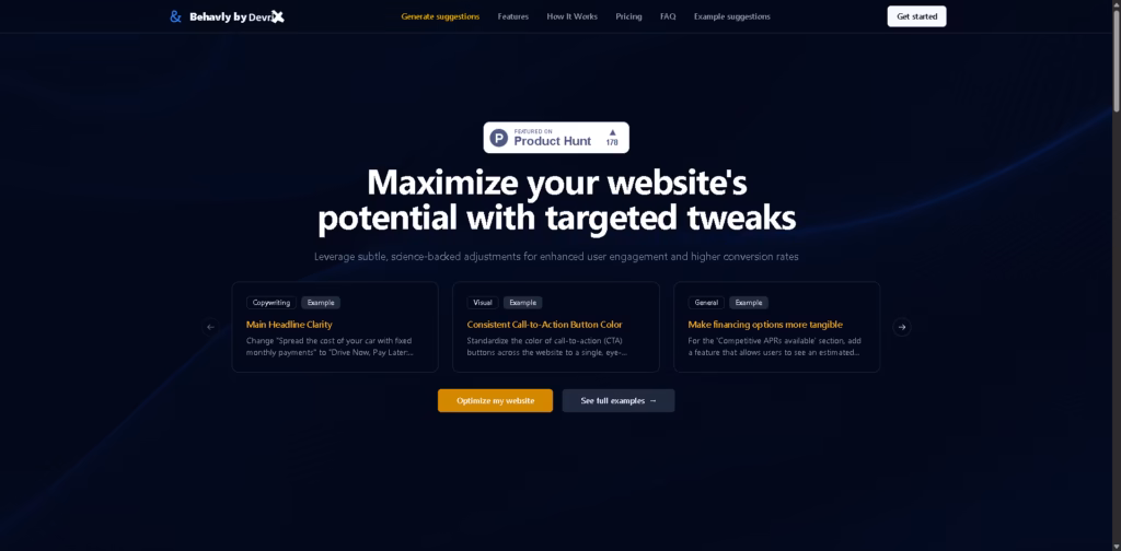 Behavly- behavioral marketing software