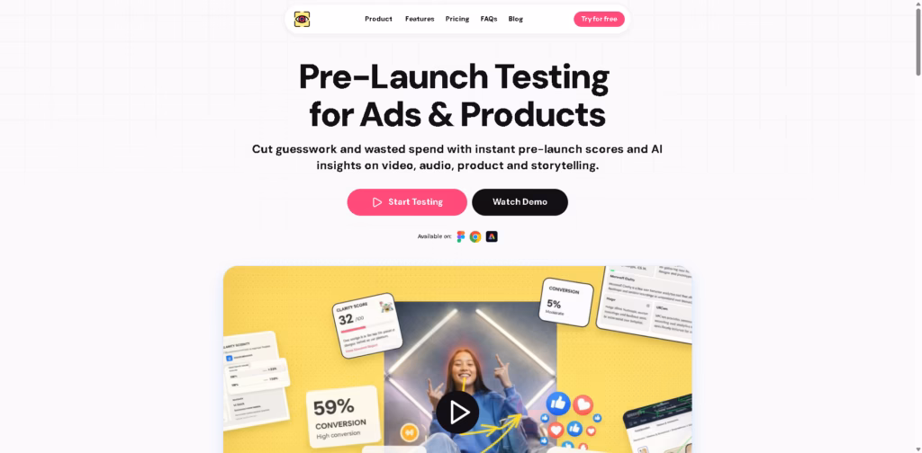 ClarityUX ™-Ad-Product-Testing