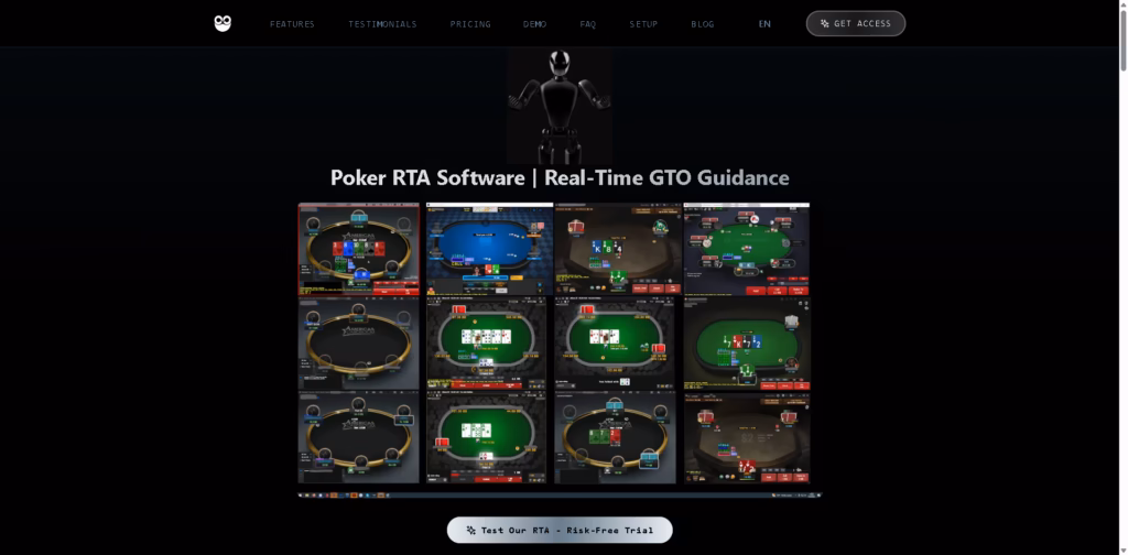 Poker RTA Bot GTO‑Powered-Real‑Time-Guidance