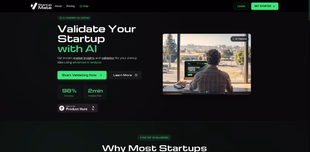 StartupMate -AI-Powered-Startup-Validation-Platform