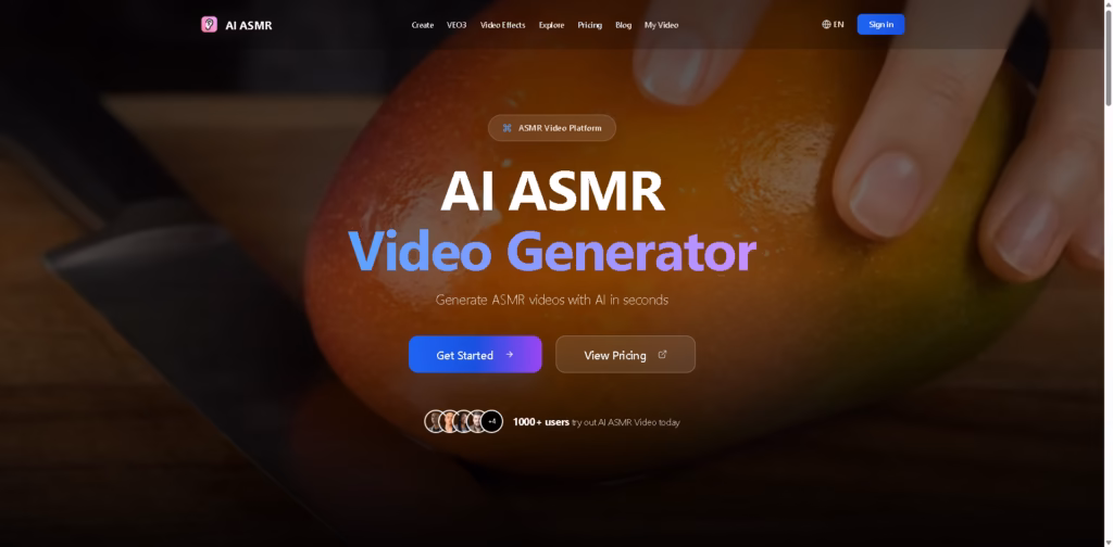 AI ASMR -Generator-Create-High-Quality-ASMR-Videos-With-Ai
