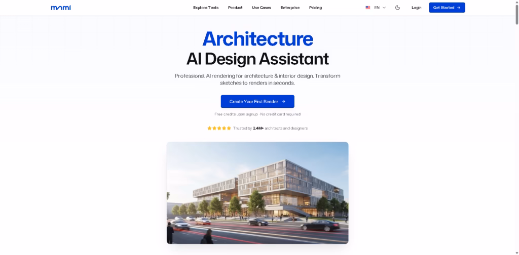 AI-Architecture-Rendering-Sketch-to-Render-Tools- mnml.ai