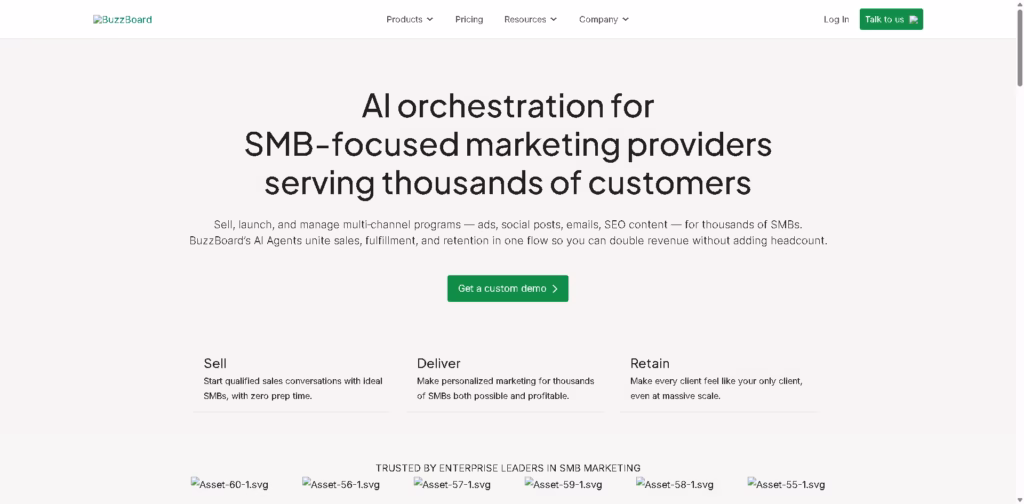 AI-Platform-for-High-Volume-Marketing-Service-Providers- BuzzBoard