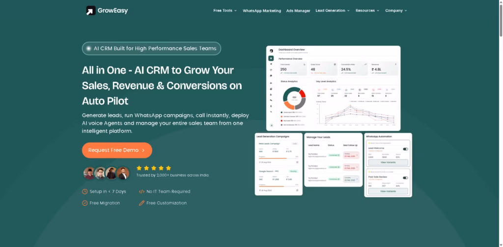 AI-Powered-Lead-Generation-Automation-Tool- GrowEasy