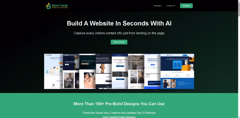 Bigly Page –-Create-Websites-with-AI