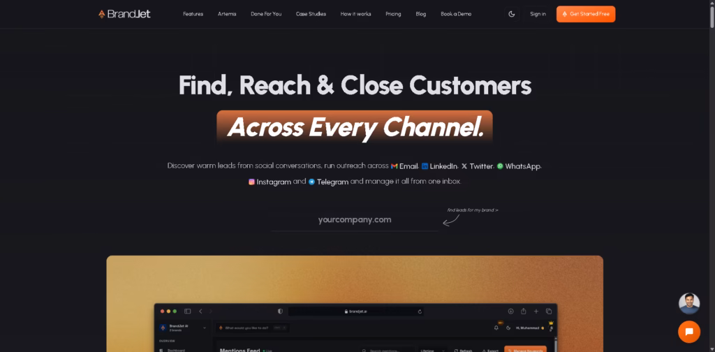 BrandJet AI -Multi-Channel-Cold-Outreach-for-Email-LinkedIn-Twitter-WhatsApp-BrandJet-AI