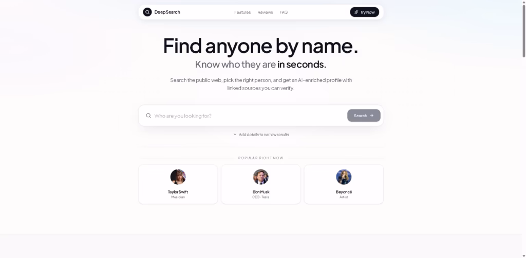 DeepSearch- Find-People-by-Name