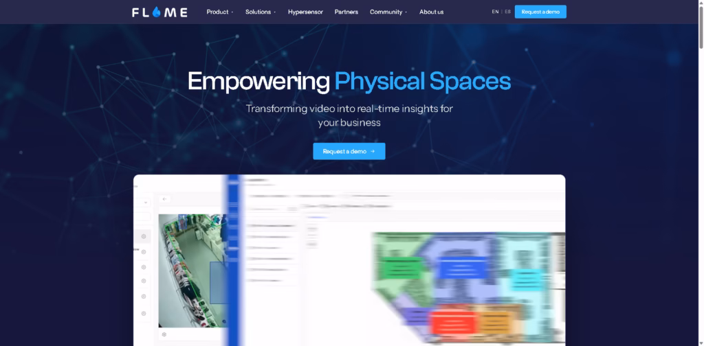 Flame Analytics -·-AI-video-analytics-for-physical-spaces