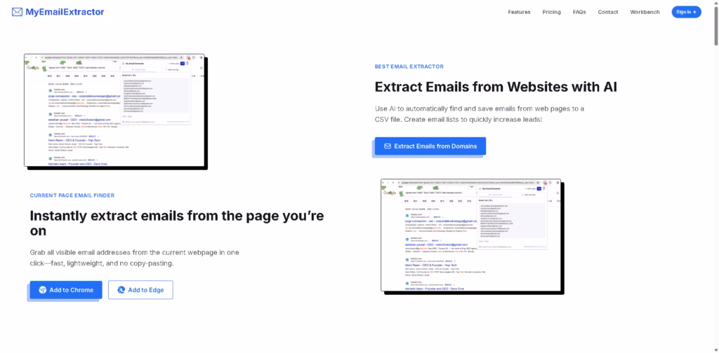 Free-Email-Extractor-from-Website- My Email Extractor