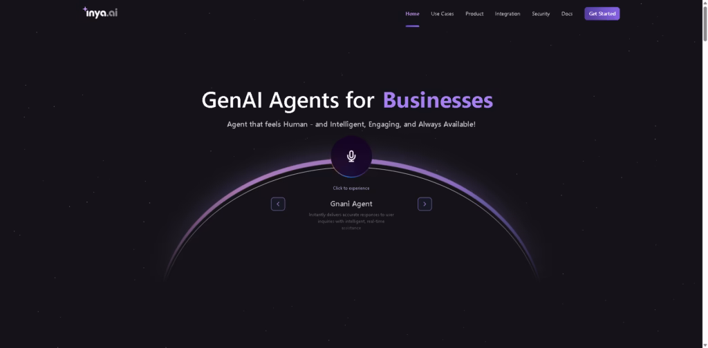 Inya.ai -No-code-Agentic-Platform-Build-and-Deploy-GenAI-Agents