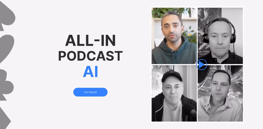 ALL-IN PODCAST AI podcast technology