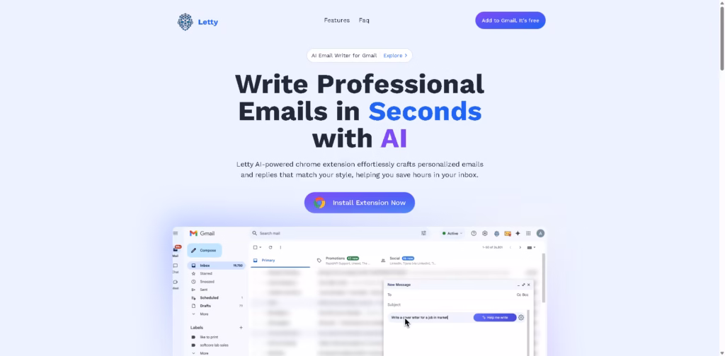 Letty -The-Best-Email-Writer-AI-for-Fast-Professional-Emails