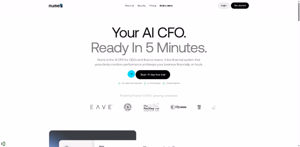 Nume -The-AI-CFO-for-Managing-Your-Finances- Nume