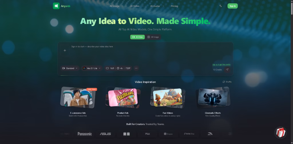 The-Ultimate-AI-Video-Image-Creation-Platform- Anyvids