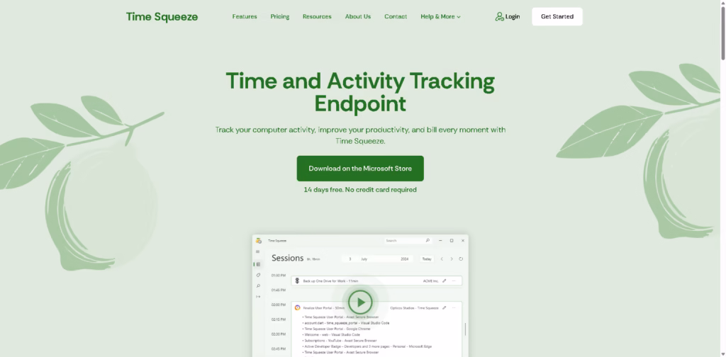 Time Squeeze-Time-and-Activity-Tracking-Endpoint